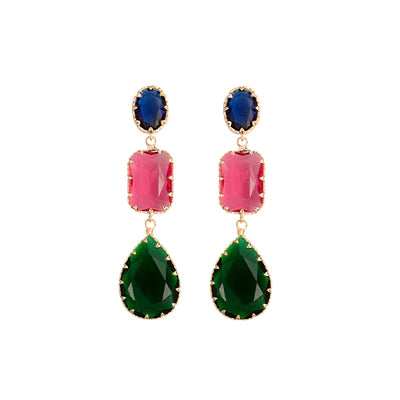 Zahar Cubic Zirconia Drop Earrings