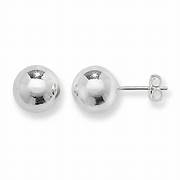 Silver 6Mm Rd Ball Studs