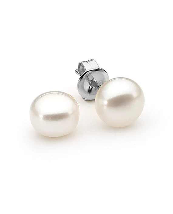 S/S White Button 9Mm Fwp Studs