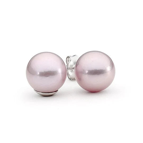 S/S Pink Round 5-5.5Mm Fwp Studs