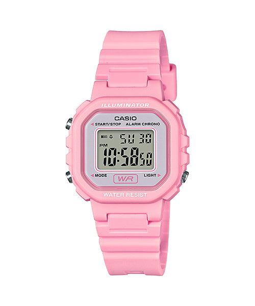 Casio Ladies Digital Pink Band Watch