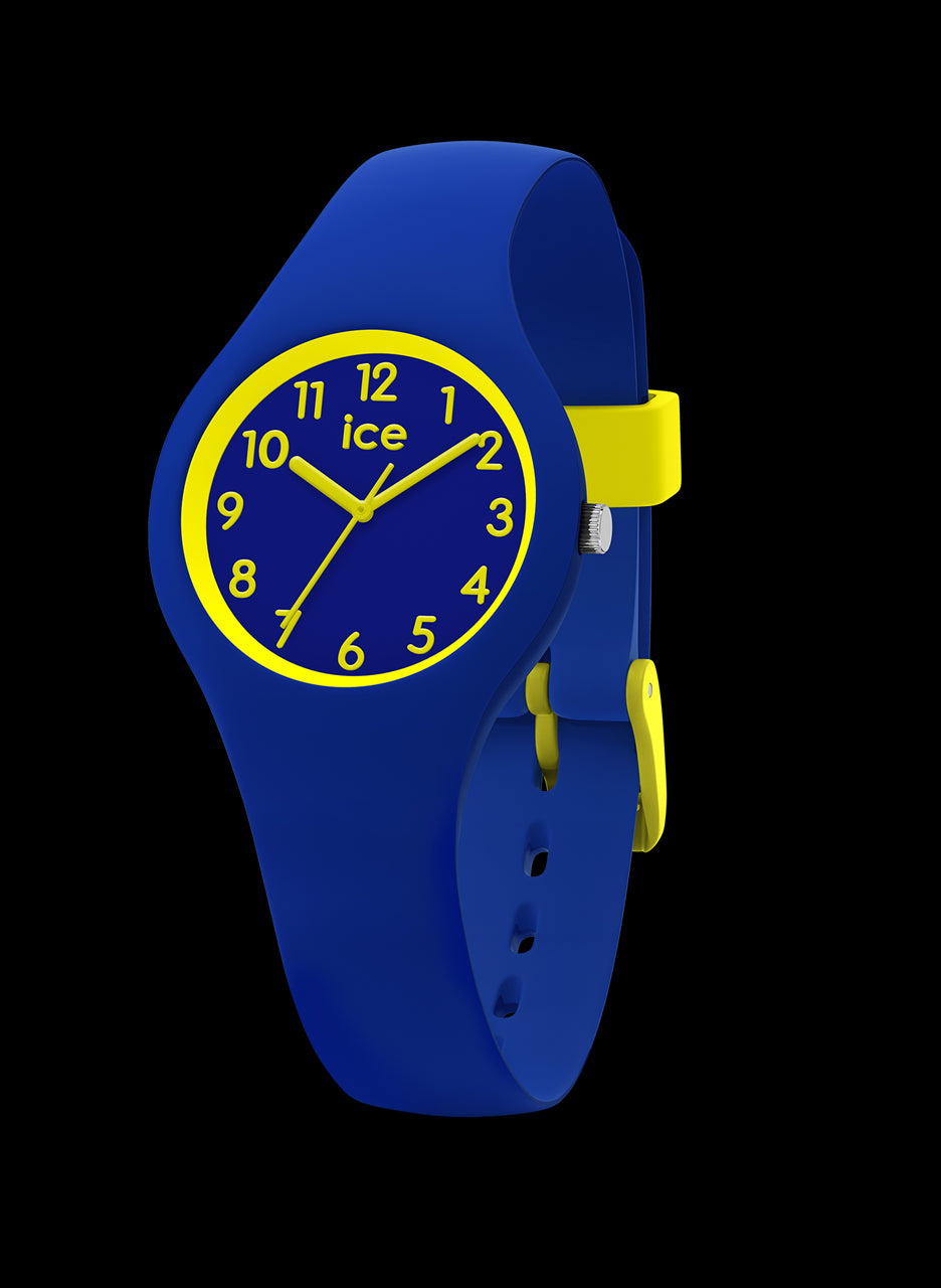 Ice Kids Blue &Yellow Quartz Watch