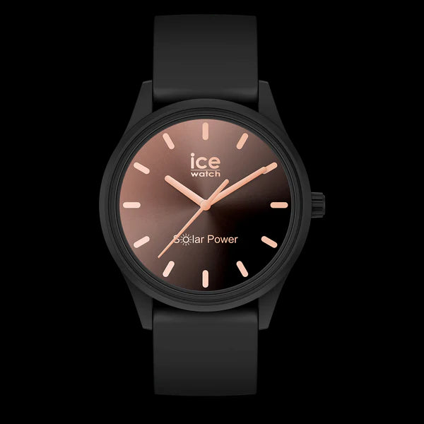 Ice Solar Power-Sunset Blk-Small-3H Watch