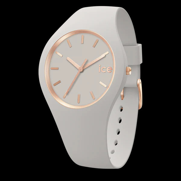 Ice-Glam Brushed-Wind-Medium Analoque Quartz Watch