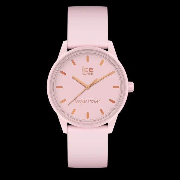 Ice Solar Power-Pink Lady-Small-3H Analoque Watch