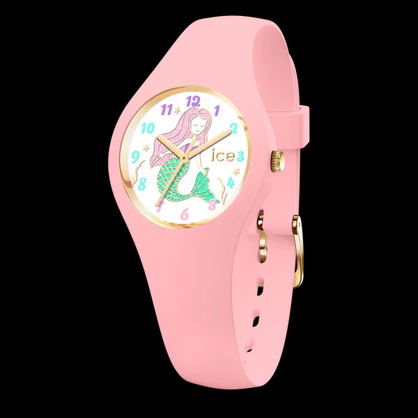 Ice Fantasia Pink Mermaid Girls Quartz Watch