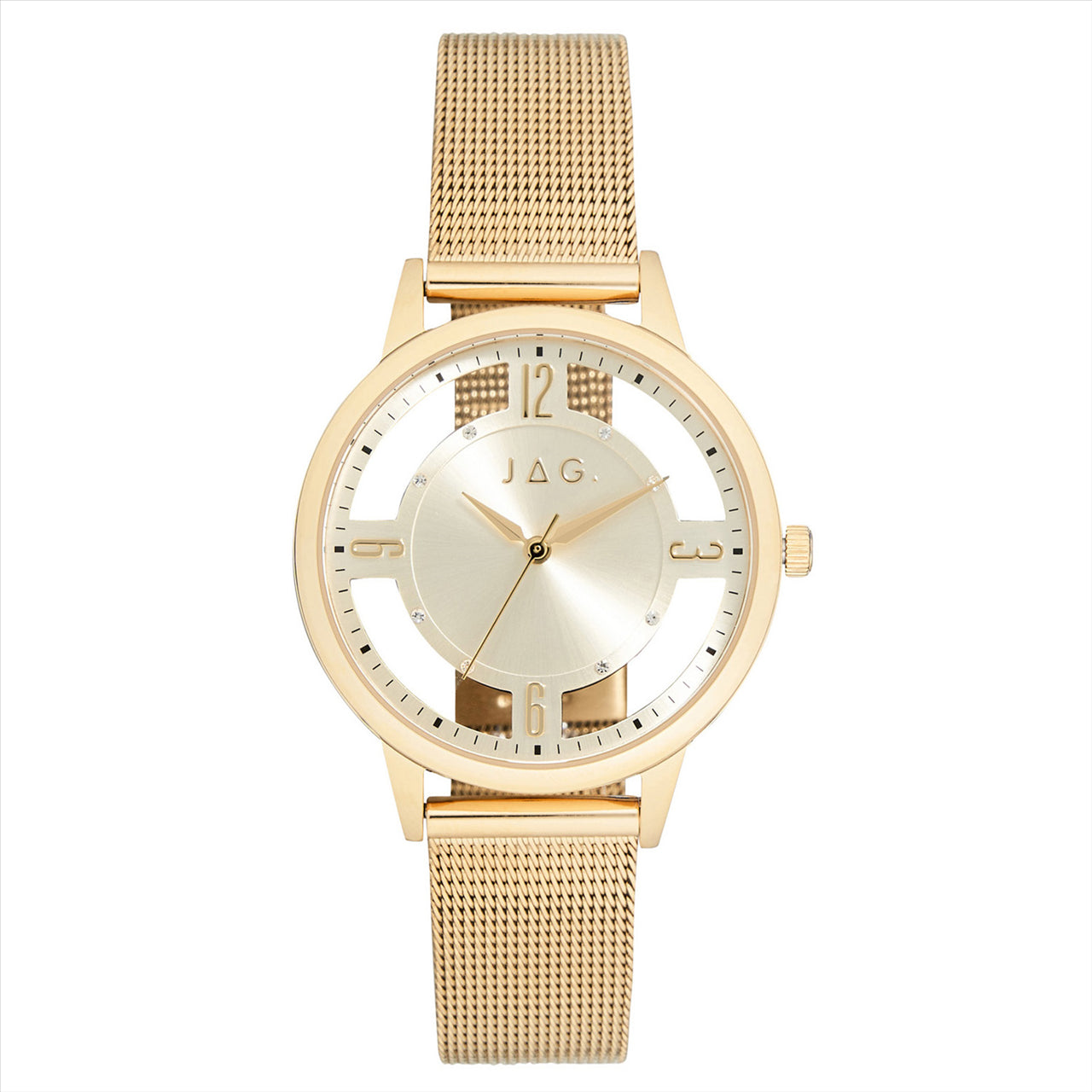 Jag Ladies Como Analoque Quartz Watch