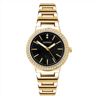 Sekonda Gold Plated Ladies Dress Watch