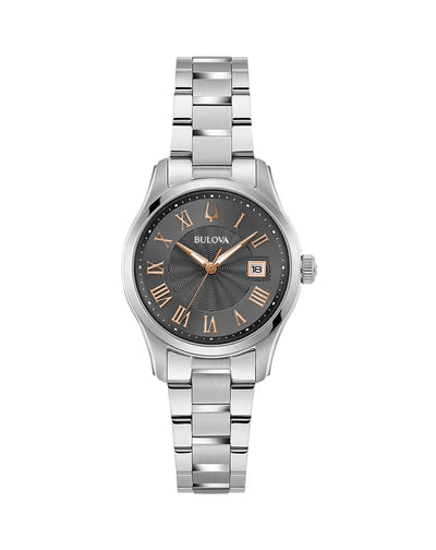 Bulova Classic Lds Quartz Brlt Sswp Wr30