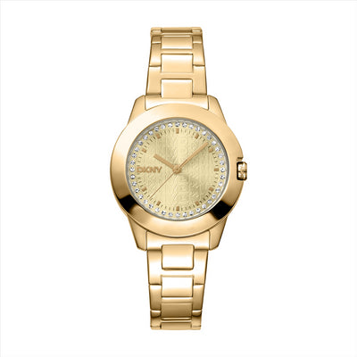 DKNY Park Ave Logo Champ Dial Ipg Bracelet 30Mm