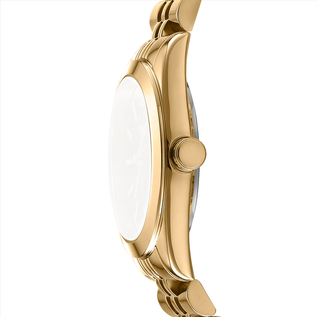 DKNY Nolita Midi Silver Dial IPG Bracelet 32Mm