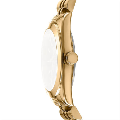 DKNY Nolita Midi Silver Dial IPG Bracelet 32Mm