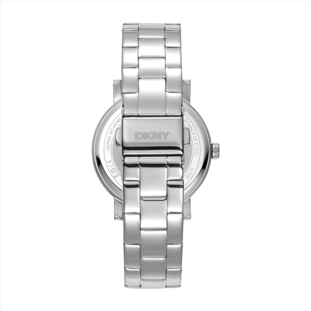 Soho Logo Silver Dial Stainless Steel Bracelet 36Mm
