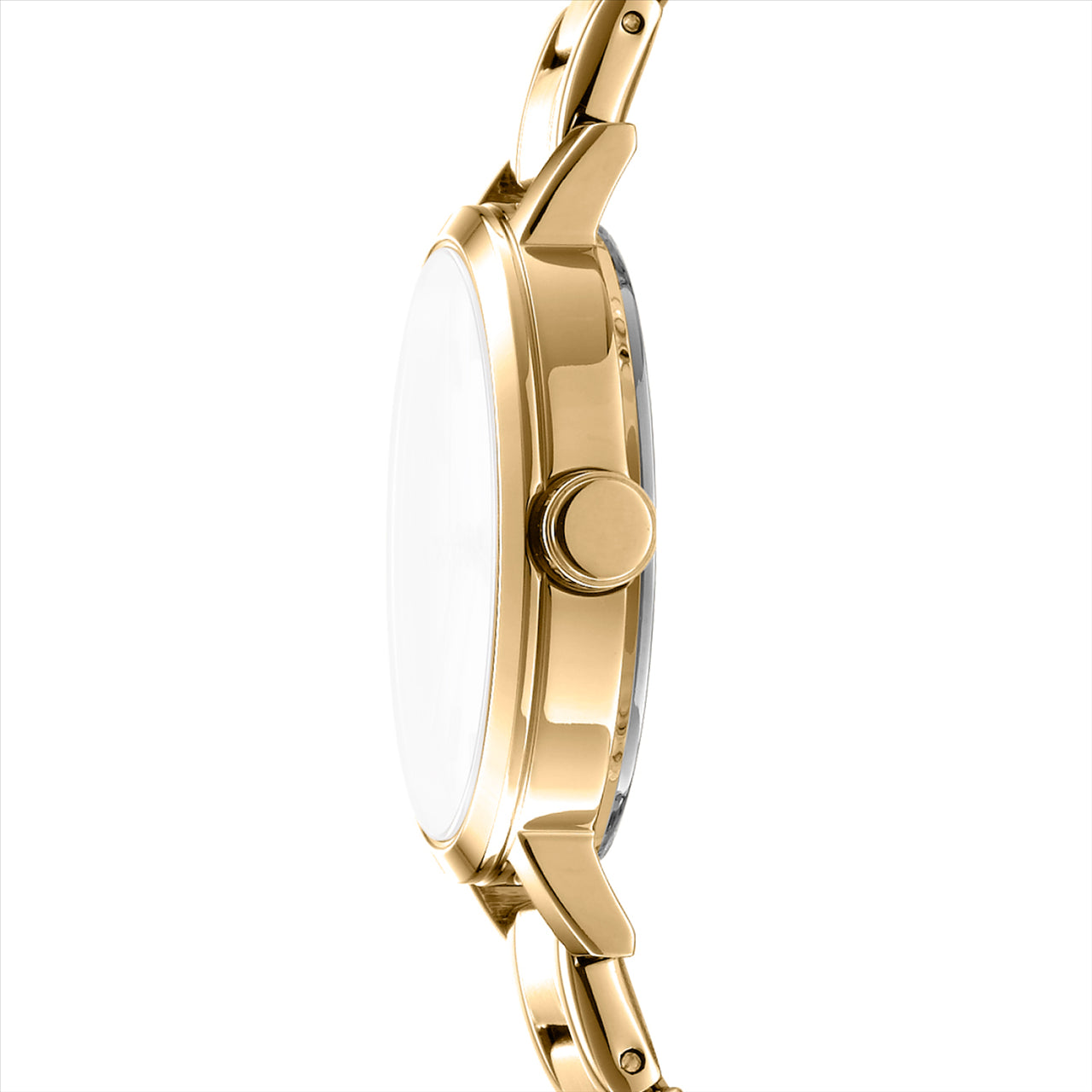 DKNY Soho Glitz Silver Dial Ipg Bracelet 30Mm
