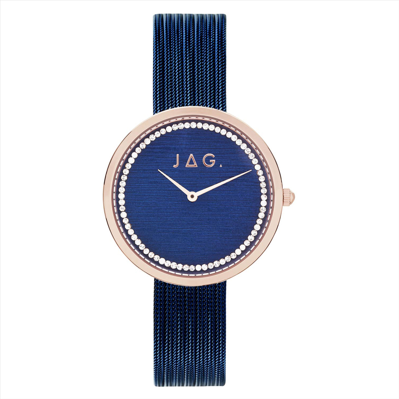 JAG Watch Tegan Navy Dial IPRG C 34Mm IP blue