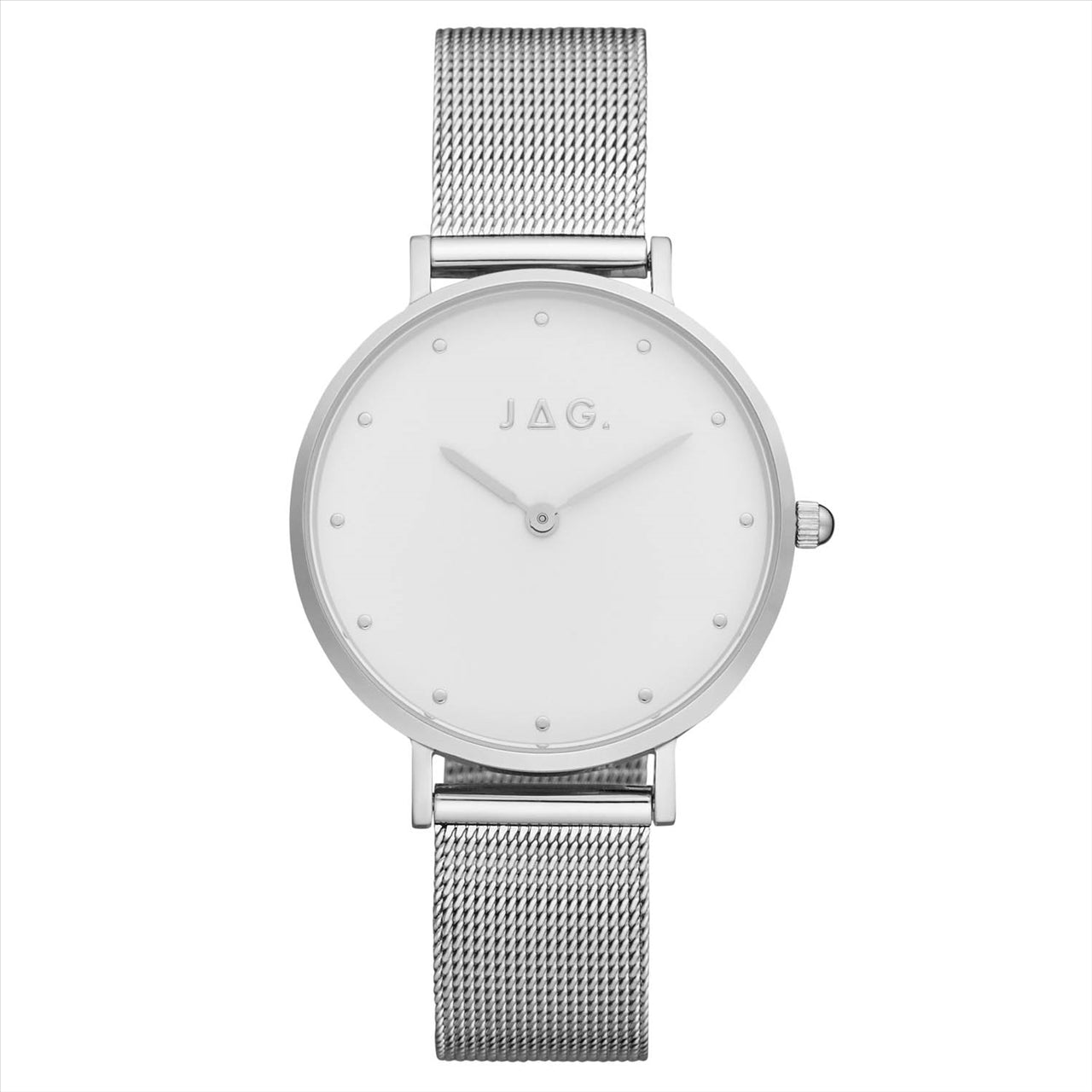 JAG WATCH Alice White Dial Ips 32Mm Ips Strap