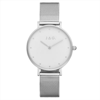 JAG WATCH Alice White Dial Ips 32Mm Ips Strap