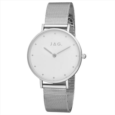 JAG WATCH Alice White Dial Ips 32Mm Ips Strap