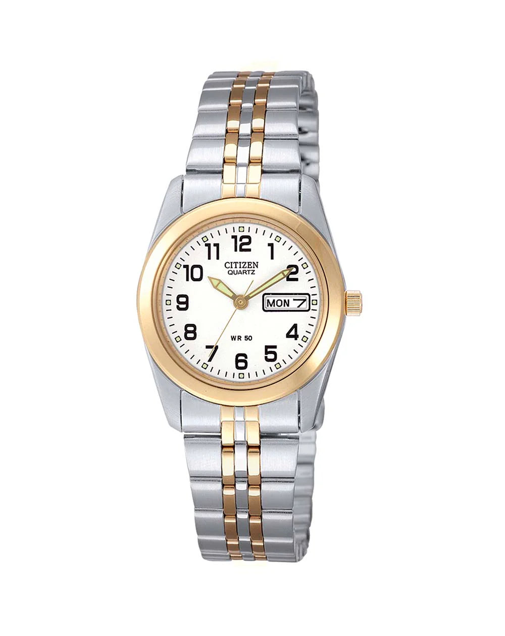 Citizen Ladies Bracelet Stainless Steel Two Tone Wr50