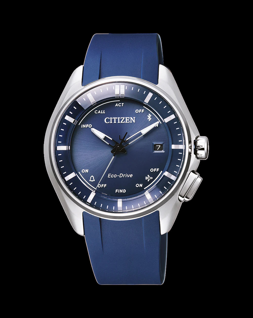 Citizen Ladies Bluetooth Eco Drive Brlt Strp Titanium Wr100