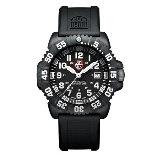 Luminox 200M Black Rubber Band Navy Seal Watch