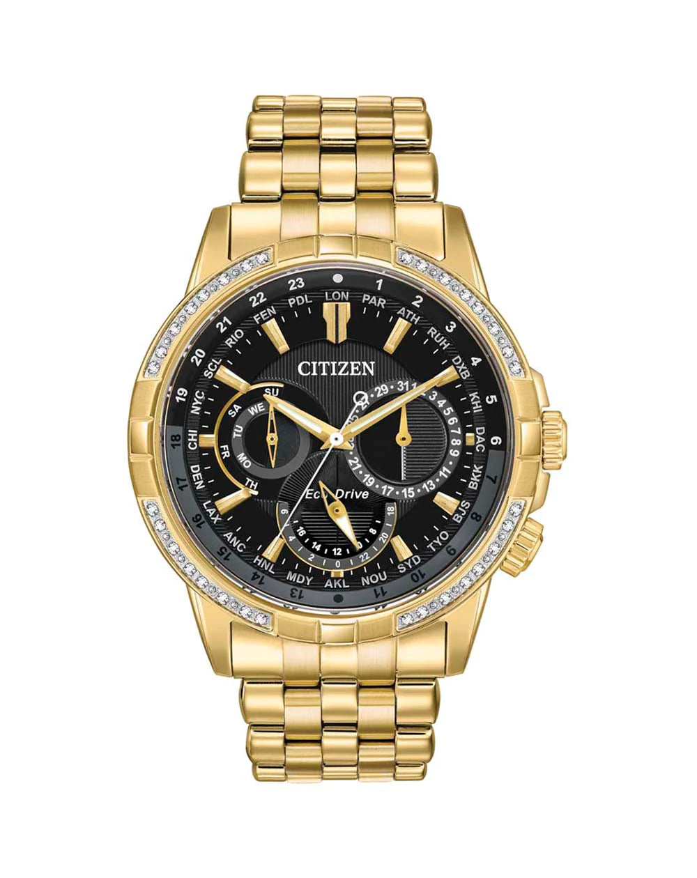 Citizen Gnts Eco-Drive Brlt Ssyp Wr100