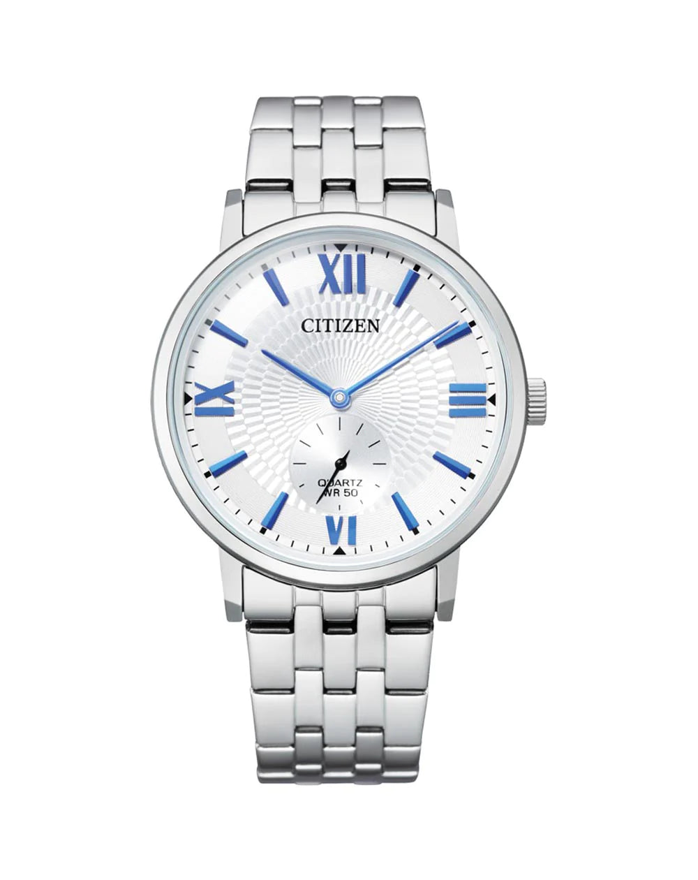 Citizen Analoque Quartz 50M Stainless Steel Gents Watch