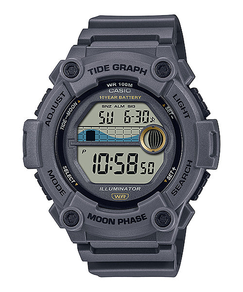 Casio Tide Digital 100M Watch