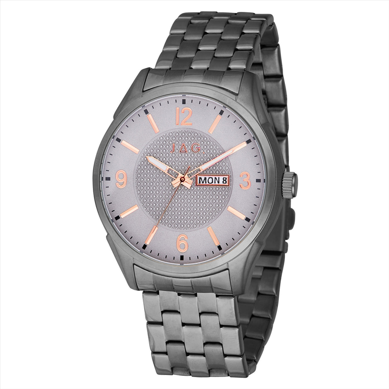 Jag William Grey Stanless Steel Grey Watch