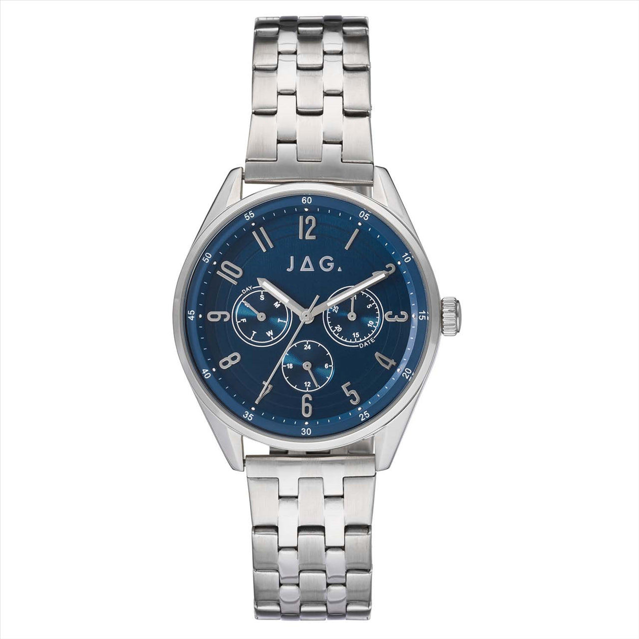 Jag Stainless Steel Quartz Mens Watch