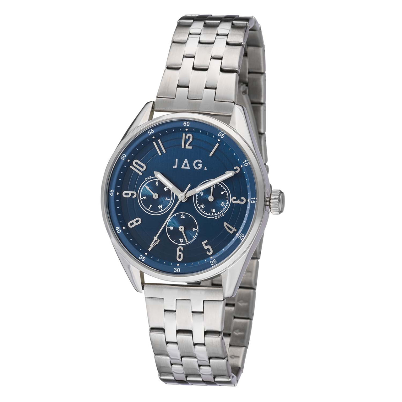 Jag Stainless Steel Quartz Mens Watch