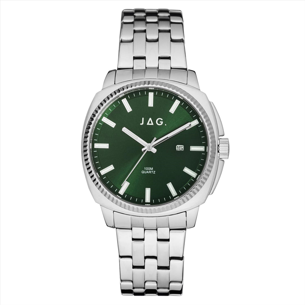 Jag Logan Green Dial Quartz Watch