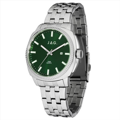 Jag Logan Green Dial Quartz Watch