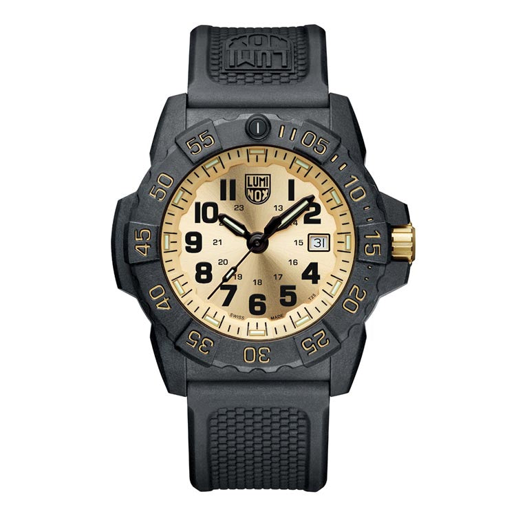 Luminox Luminox Navy Seal Limited Edition Gold Face 200M Watch ...