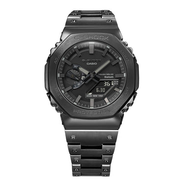Gm-2100 Duo Bt Metal 200M Blk Face S/Steel Band Solar Blue Tooth