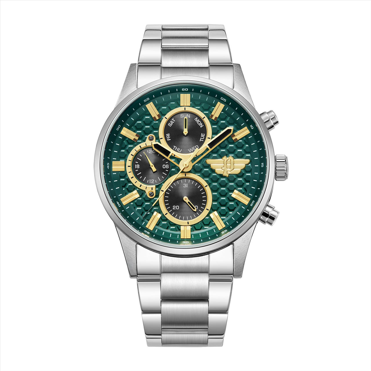 Police Quartz Green Dial Watch