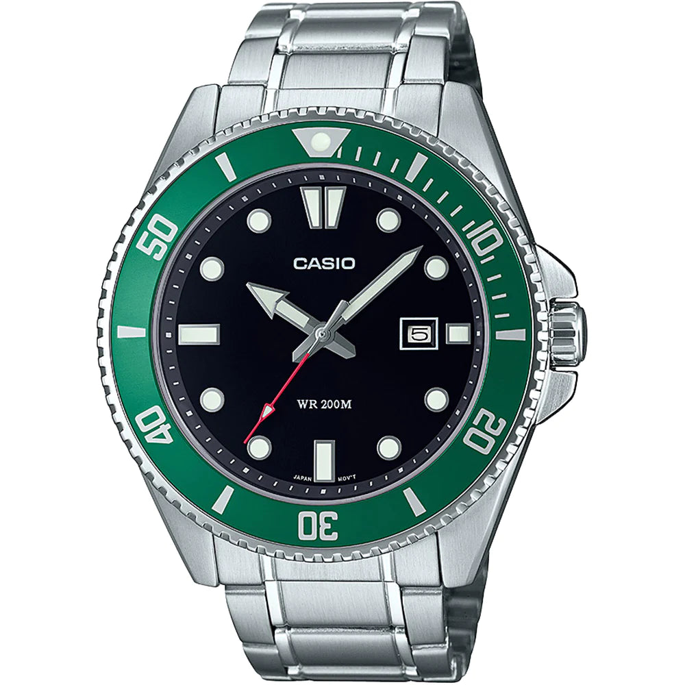 Casio Gents Diver Look 200M Wr Rotary Bezel Sts Band