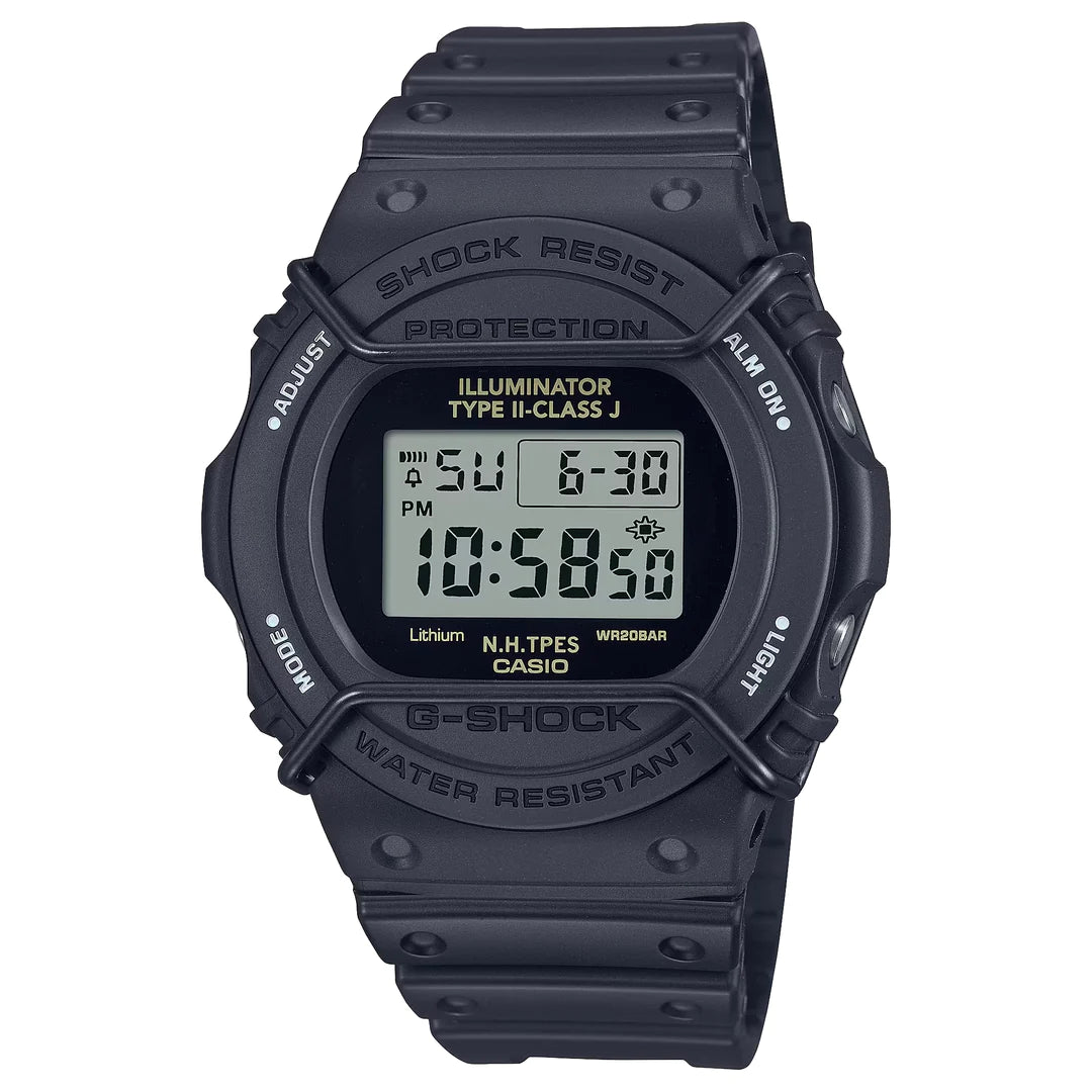 G-Shock Dig Xn Hollywood S/Watch 200M Blk Case Resin Band