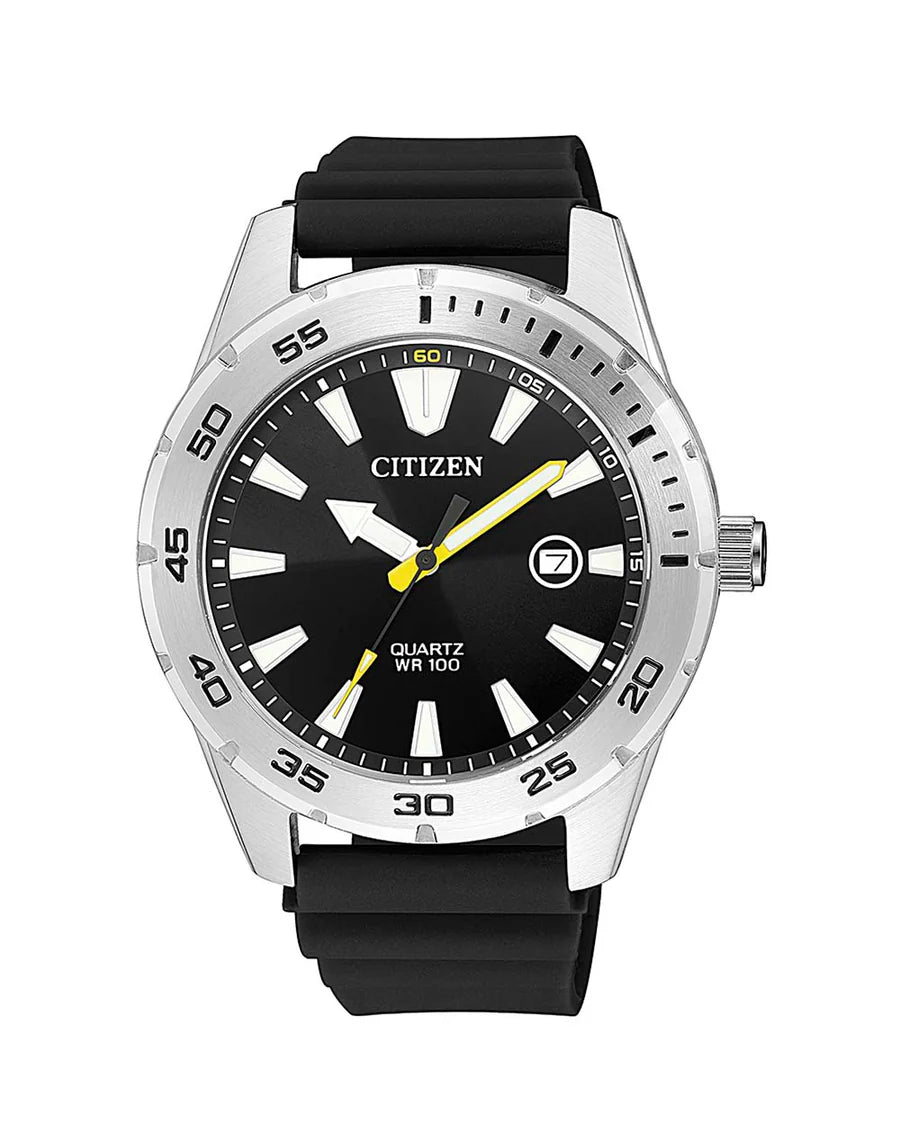 Citizen Gnts Quartz Strp Sswp Wr200