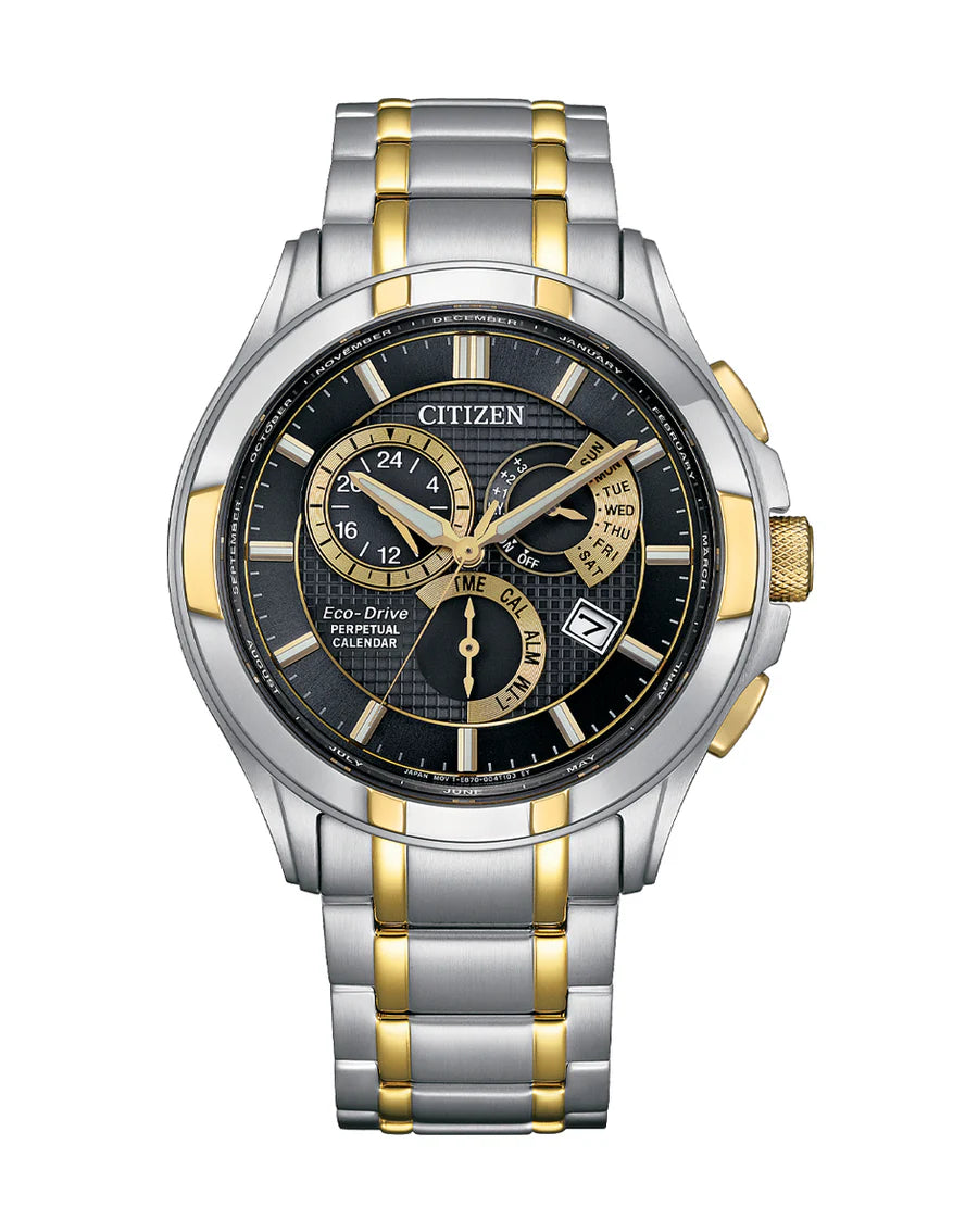 Citizen Gnts Eco-Drive Brlt Sstt Wr100