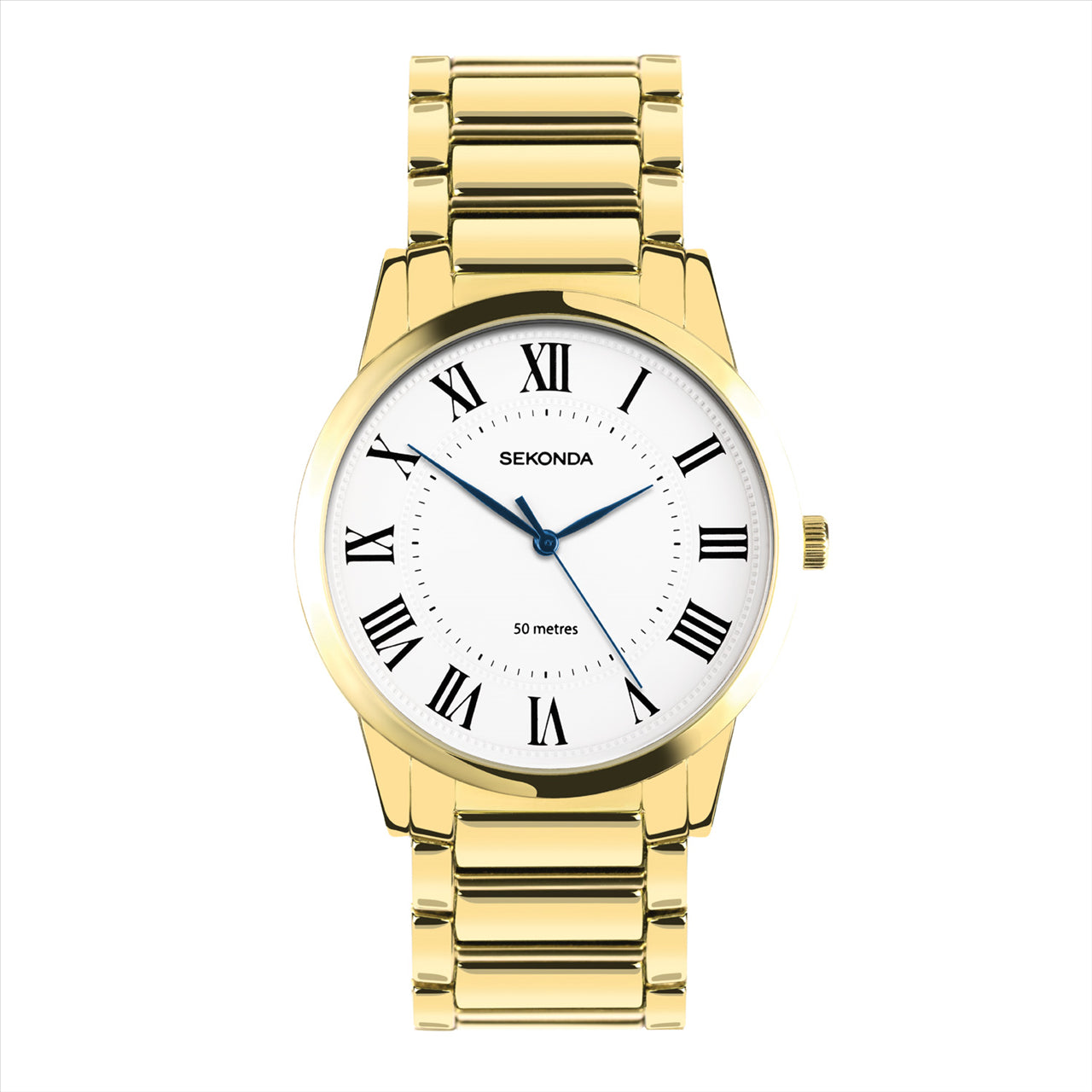 Sekonda Beaumont White Dial Ipg Bracelet 40Mm