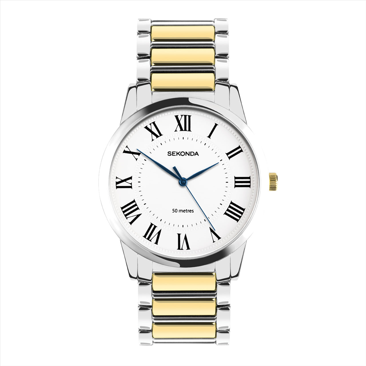 Sekonda Beaumont White Dial TwoTone Bracelet40mm