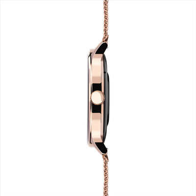 Sekonda Smart Flex+ Black Dial Rose Gold Mesh Bracelet 42Mm
