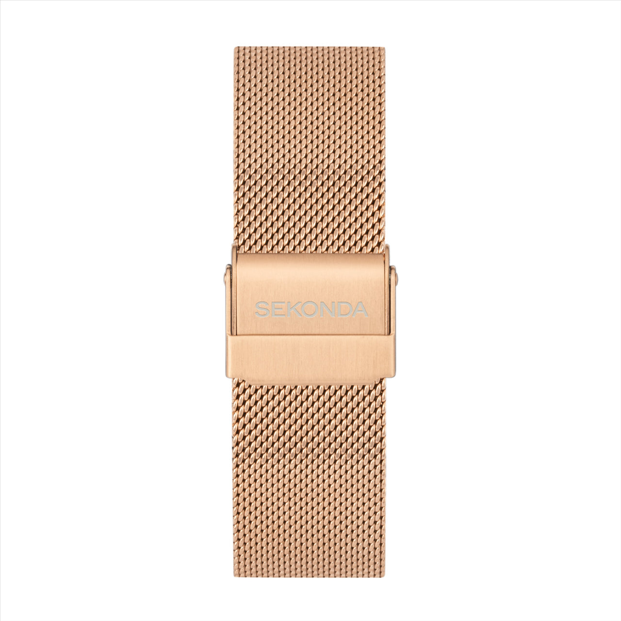 Sekonda Smart Flex+ Black Dial Rose Gold Mesh Bracelet 42Mm