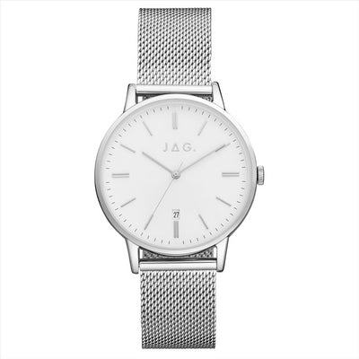 JAG WATCH LAWRENCE WHITE DIAL IPS 38MM IPS Bracelet