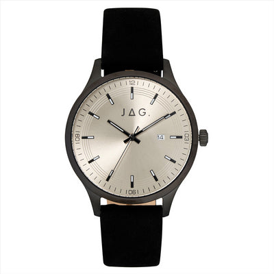 JAG Watch FITZROY GUN Dial IPB 43MM Black Strap