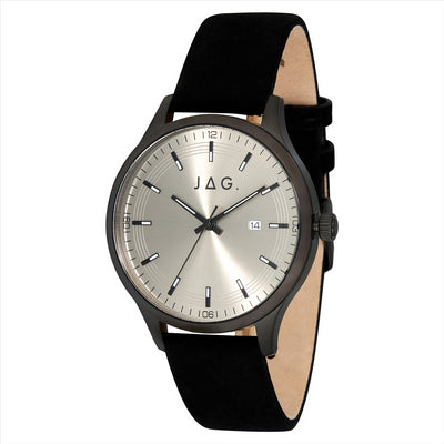 JAG Watch FITZROY GUN Dial IPB 43MM Black Strap