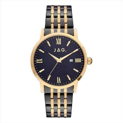 JAG Watch BANKS Black DIAL IPG 42MM IPG/IPBLK Bracelet