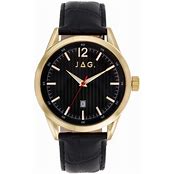 JAG Watch COLO Black DIAL IPG 44MM Black Strap