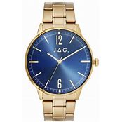 JAG Watch GAWLER Blue DIAL IPG 45MM IPG Bracelet